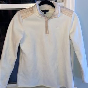 zip up brooks brothers sweatshirt